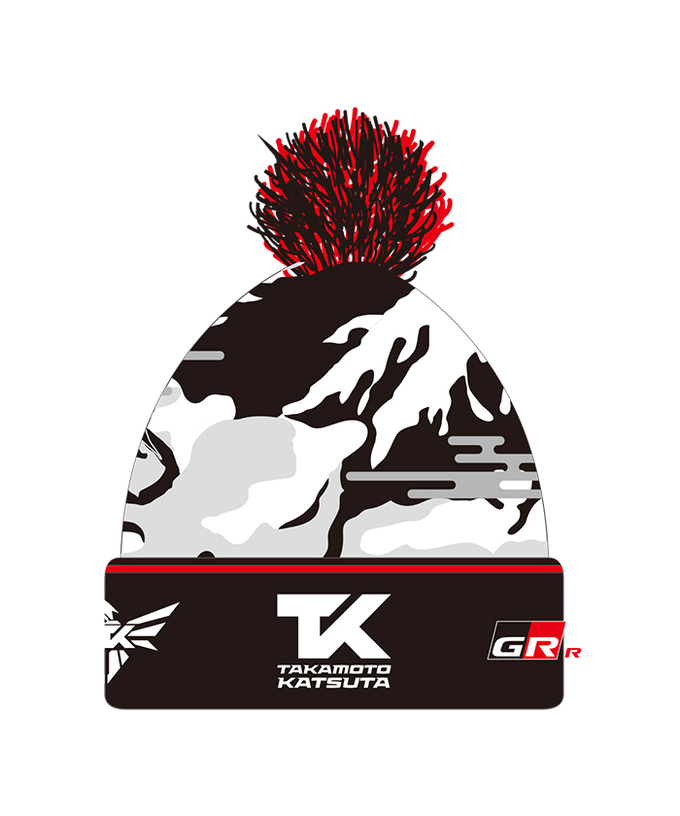 【11月中旬入荷予約受付中】勝田貴元 TK ニットキャップ 2024 /TGR_WRC拡大画像