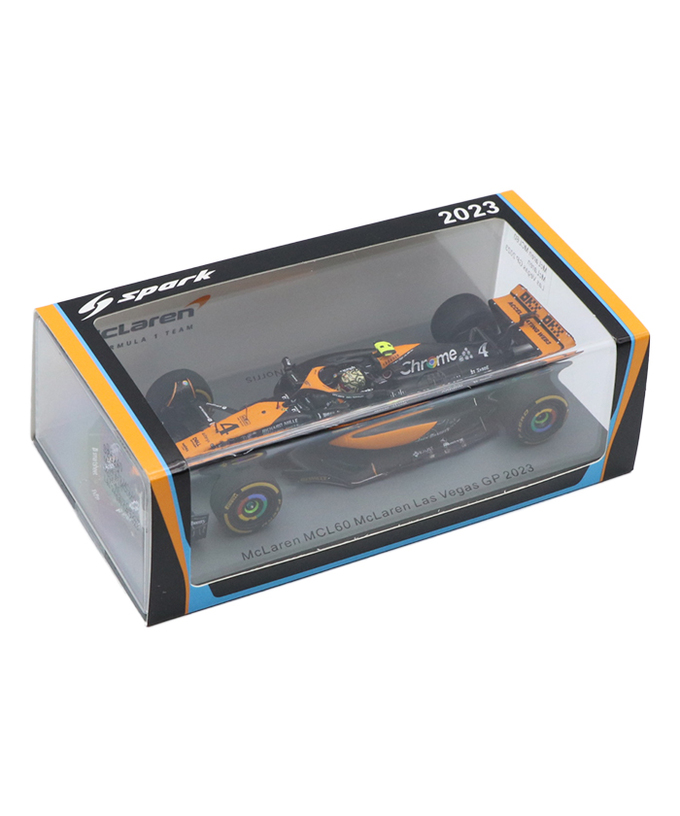 スパーク 1/43スケール マクラーレン MCL60 ランド・ノリス 2023年 ラスベガスGP /23f1m拡大画像