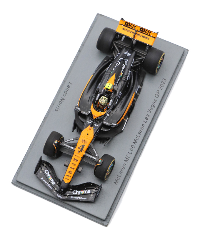 スパーク 1/43スケール マクラーレン MCL60 ランド・ノリス 2023年 ラスベガスGP /23f1m拡大画像