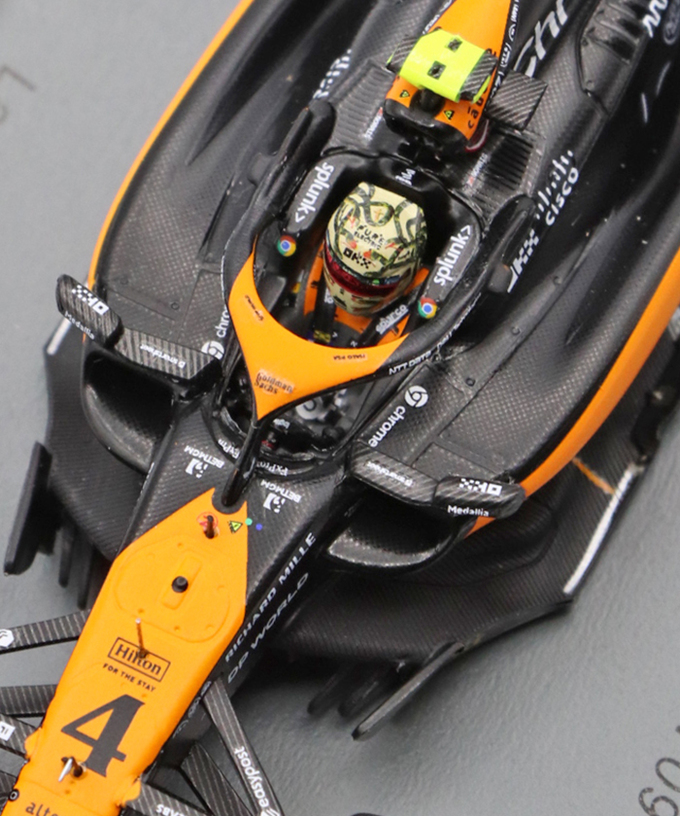 スパーク 1/43スケール マクラーレン MCL60 ランド・ノリス 2023年 ラスベガスGP /23f1m拡大画像