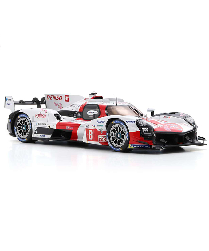 スパーク 1/18スケール TOYOTA GAZOO Racing GR010 ハイブリッド 8号車 ブエミ/ハートレイ/平川亮 2023年 ルマン24時間レース /TGR_WEC拡大画像