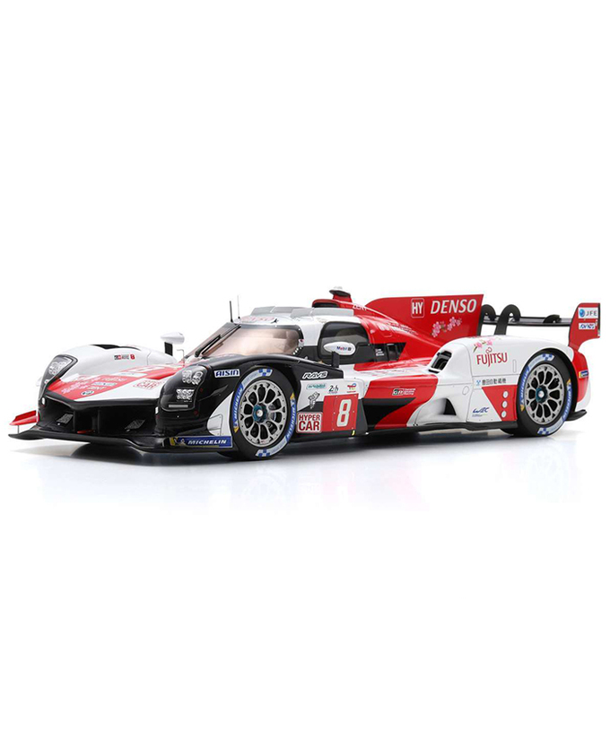 スパーク 1/18スケール TOYOTA GAZOO Racing GR010 ハイブリッド 8号車 ブエミ/ハートレイ/平川亮 2023年 ルマン24時間レース /TGR_WEC拡大画像