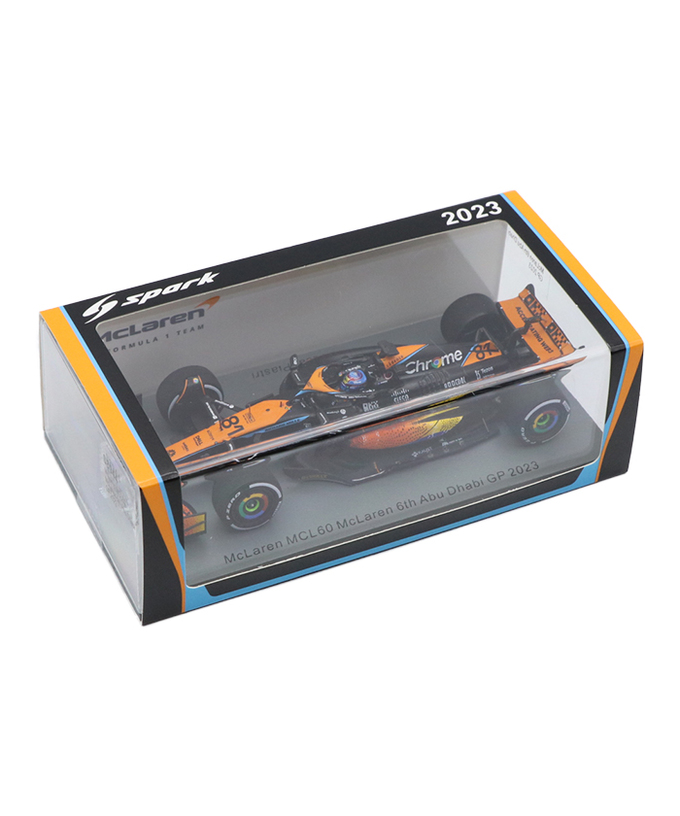 スパーク 1/43スケール マクラーレン MCL60 オスカー・ピアストリ 2023年 アブダビGP /23f1m拡大画像