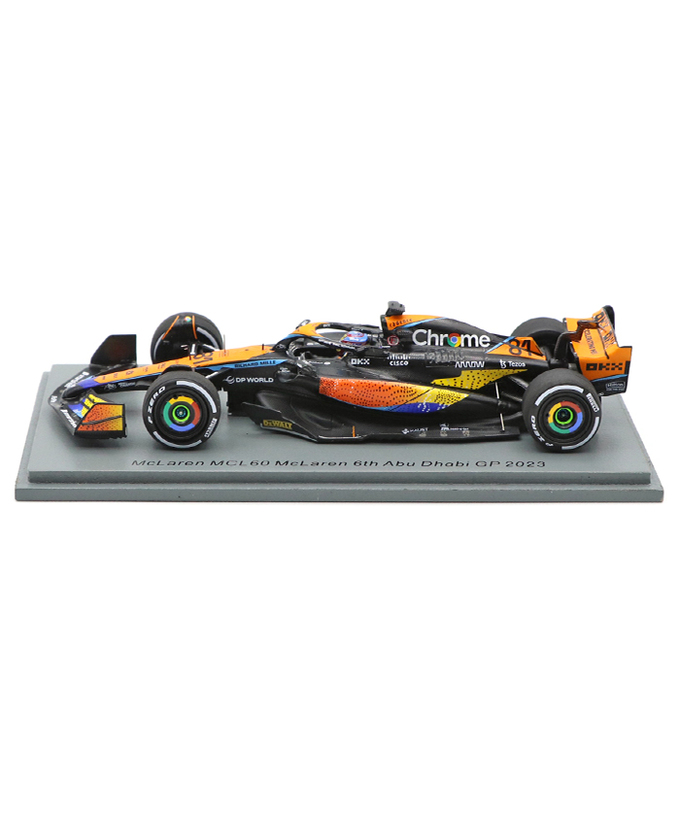 スパーク 1/43スケール マクラーレン MCL60 オスカー・ピアストリ 2023年 アブダビGP /23f1m拡大画像