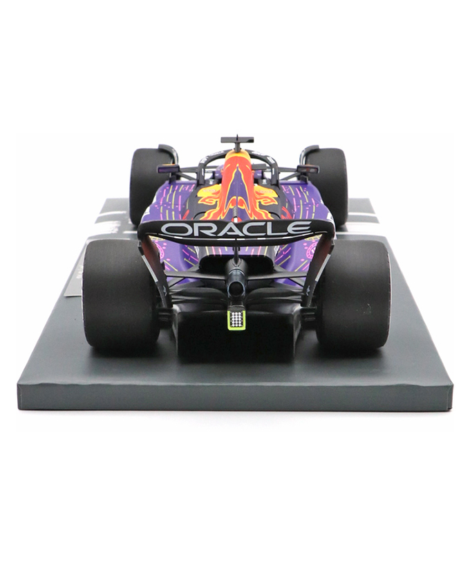 フェルスタッペン別注 ミニチャンプス 1/18スケール オラクル レッドブル レーシング ホンダ RB19 マックス・フェルスタッペン 2023年 ラスベガスGP 優勝 /ARB/23f1m拡大画像