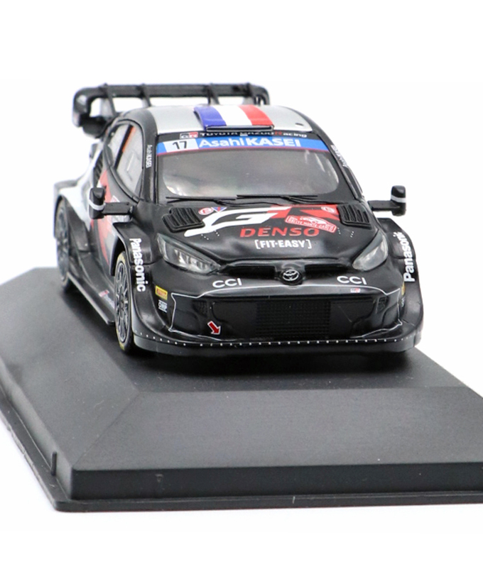 TGR別注 イクソ 1/43スケール トヨタ GR ヤリス ラリー1 ハイブリッド TOYOTA GAZOO Racing WRT 17号車 セバスチャン・オジエ / ヴァンサン・ロンデ 2024年 WRC モンテカルロ ラリー 2位入賞 /TGR_WRC拡大画像