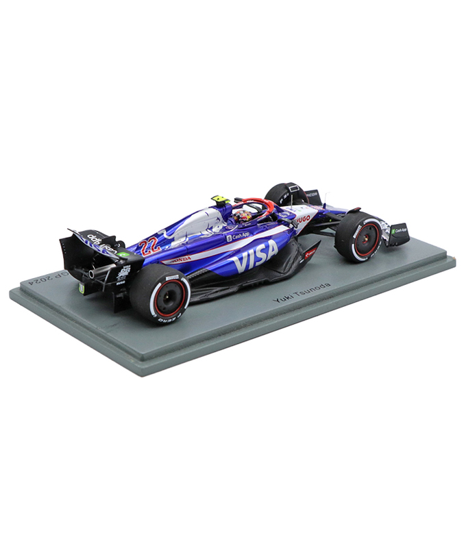 スパーク 1/43スケール VISA CASH APP RB F1 ホンダ VCARB 01 角田裕毅 2024年 サウジアラビアGP /24f1m拡大画像