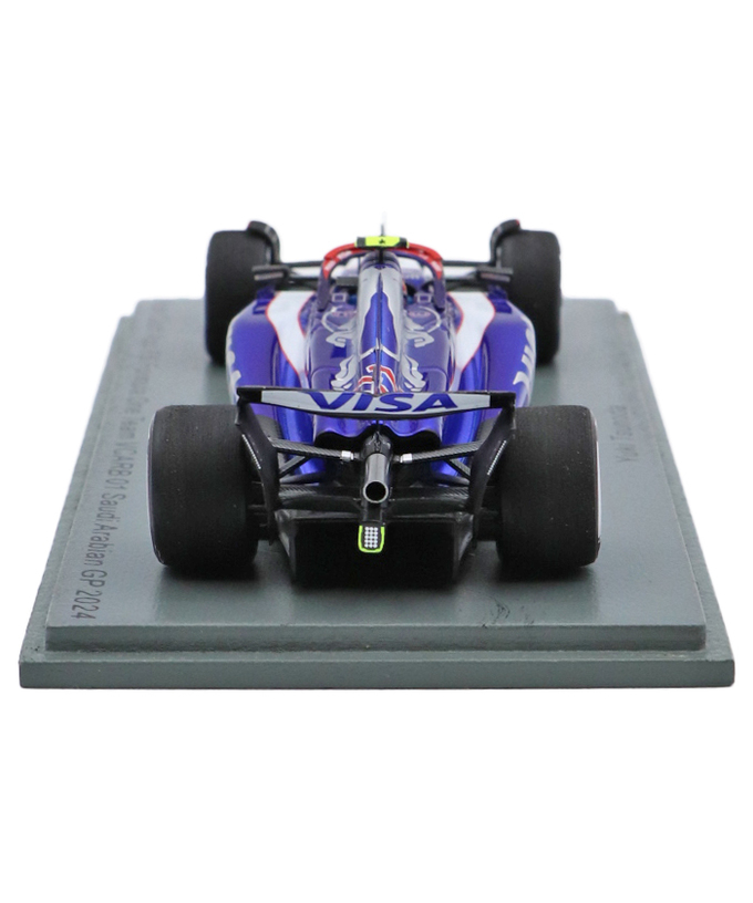 スパーク 1/43スケール VISA CASH APP RB F1 ホンダ VCARB 01 角田裕毅 2024年 サウジアラビアGP /24f1m拡大画像