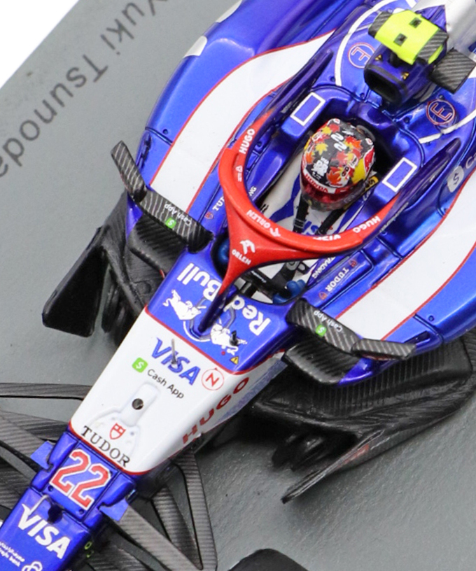 スパーク 1/43スケール VISA CASH APP RB F1 ホンダ VCARB 01 角田裕毅 2024年 サウジアラビアGP /24f1m拡大画像