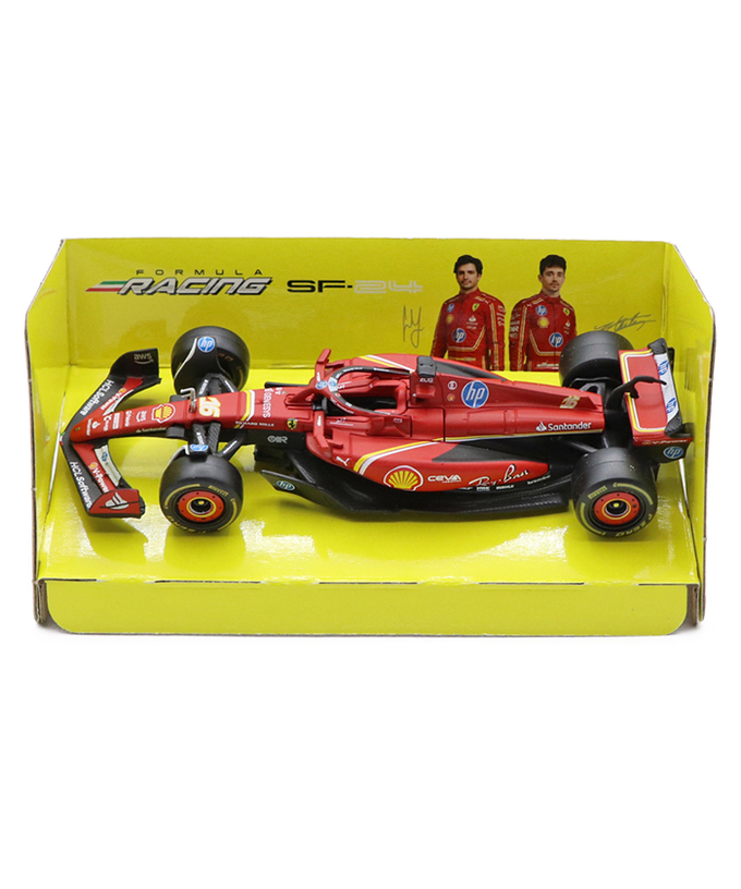 ブラゴ 1/43スケール フェラーリ SF24 シャルル・ルクレール 2024年/24f1m拡大画像