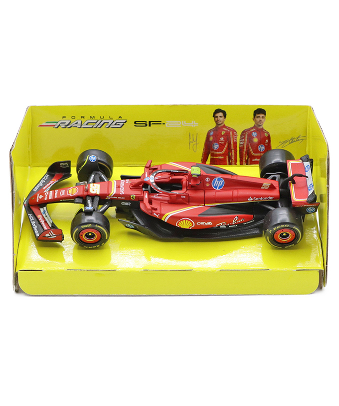 ブラゴ 1/43スケール フェラーリ SF24 カルロス・サインツ 2024年 /24f1m拡大画像