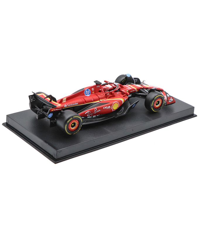 ブラゴ 1/43スケール フェラーリ SF24 シャルル・ルクレール 2024年（ドライバー付属）/24f1m拡大画像