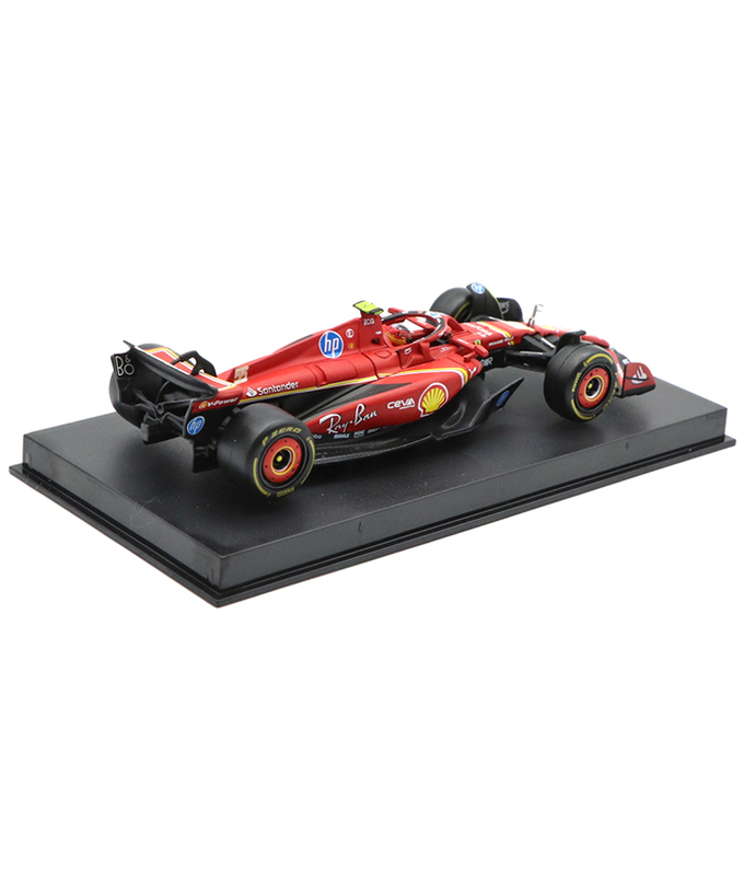 ブラゴ 1/43スケール フェラーリ SF24 カルロス・サインツ 2024年（ドライバー付属）/24f1m拡大画像