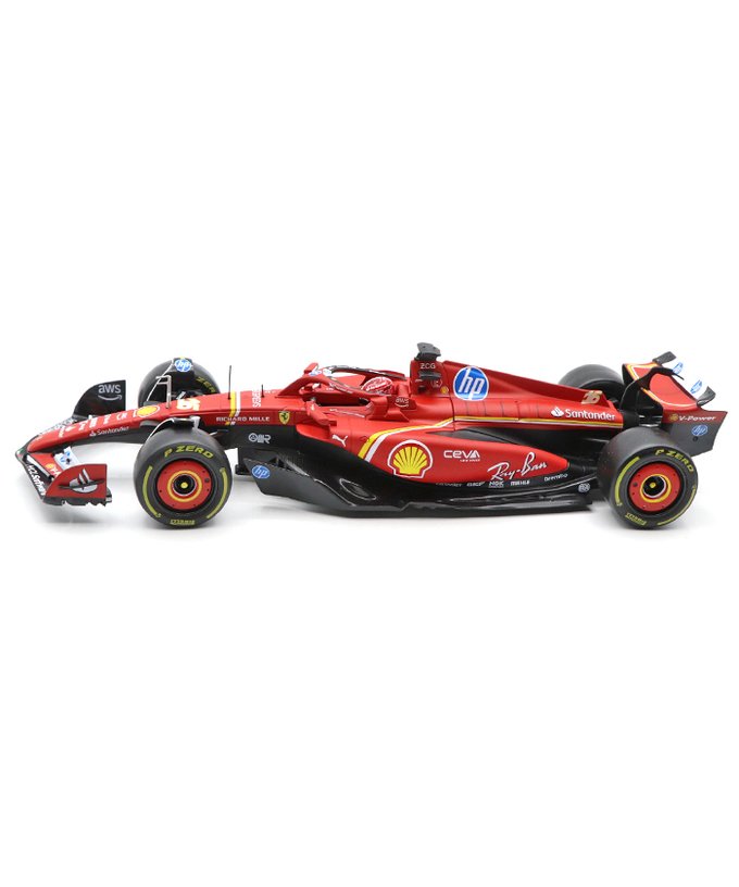 ブラゴ 1/18スケール フェラーリ SF24 シャルル・ルクレール 2024年 /24f1m拡大画像