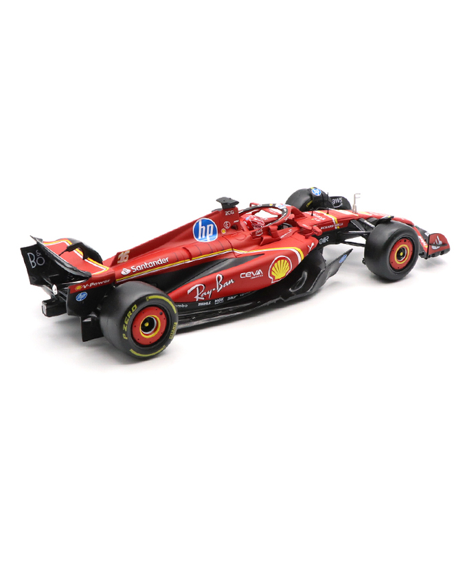 ブラゴ 1/18スケール フェラーリ SF24 シャルル・ルクレール 2024年 /24f1m拡大画像