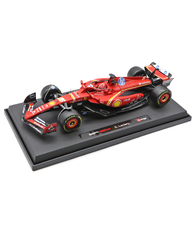 ブラゴ 1/18スケール フェラーリ SF24 シャルル・ルクレール 2024年 /24f1m拡大画像