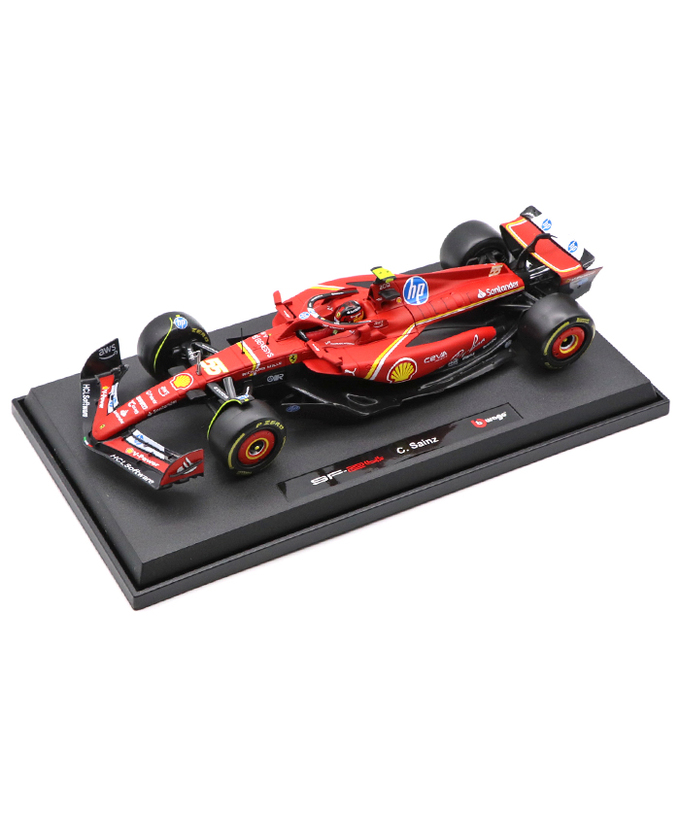 ブラゴ 1/18スケール フェラーリ SF24 カルロス・サインツ 2024年 /24f1m拡大画像