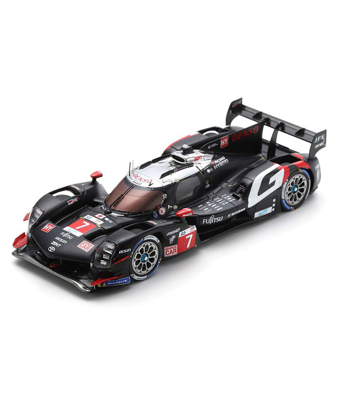 スパーク 1/43スケール TOYOTA GAZOO Racing GR010 ハイブリッド 7号車 ロペス/小林可夢偉/デフリース 2024年 ルマン24時間レース  2位/TGR_WEC拡大画像