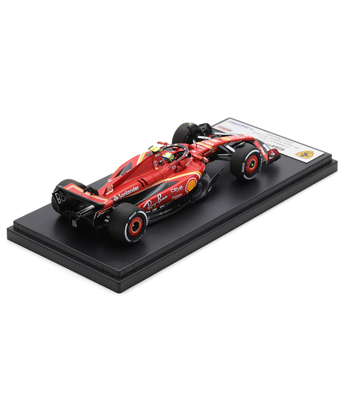 ルックスマート 1/43スケール フェラーリ SF24 オリバー・ベアマン 2024年 サウジアラビアGP 7位入賞/24f1m拡大画像