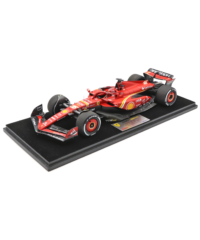 ルックスマート 1/18スケール フェラーリ SF24 シャルル・ルクレール 2024年 サウジアラビアGP 3位入賞/24f1m拡大画像