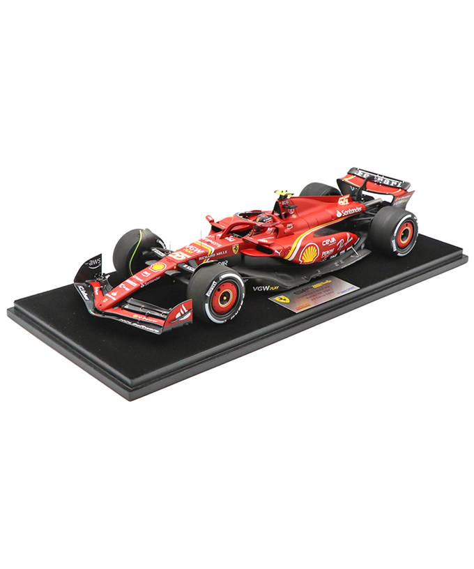 ルックスマート 1/18スケール フェラーリ SF24 カルロス・サインツ 2024年 バーレーンGP/24f1m拡大画像