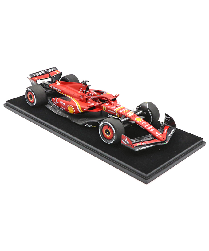 ルックスマート 1/18スケール フェラーリ SF24 シャルル・ルクレール 2024年 サウジアラビアGP 3位入賞/24f1m拡大画像