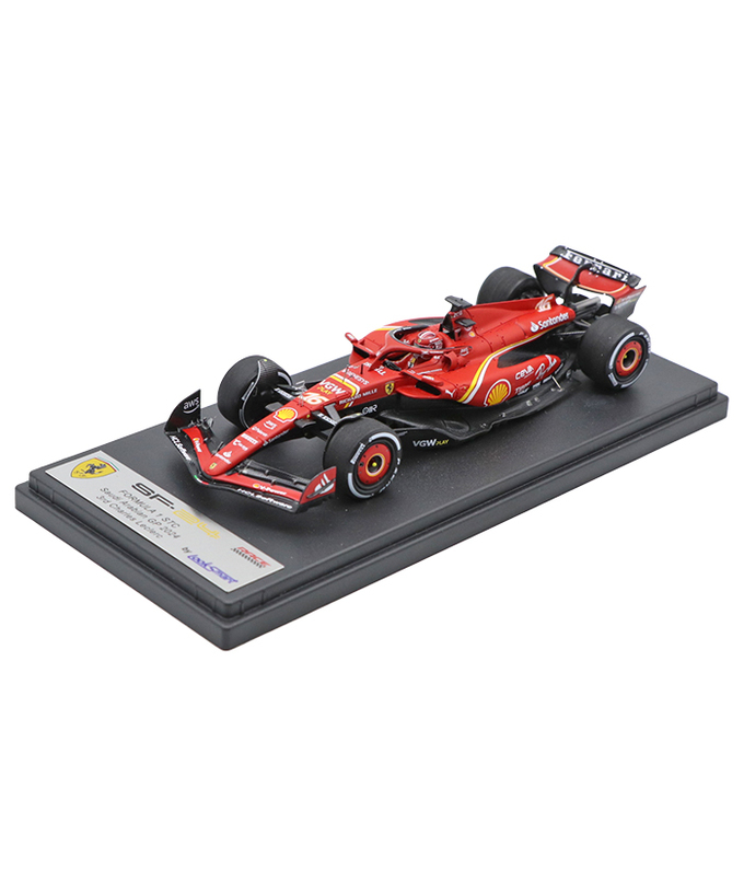 ルックスマート 1/43スケール フェラーリ SF24 シャルル・ルクレール 2024年 サウジアラビアGP 3位入賞/24f1m拡大画像