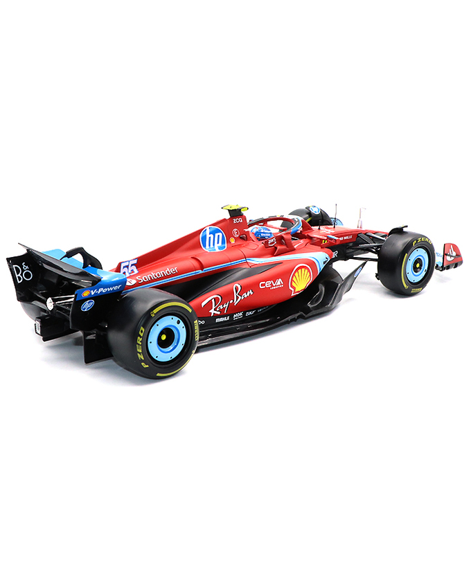 ブラゴ 1/18スケール フェラーリ SF24 カルロス・サインツ 2024年 マイアミGP /24f1m拡大画像