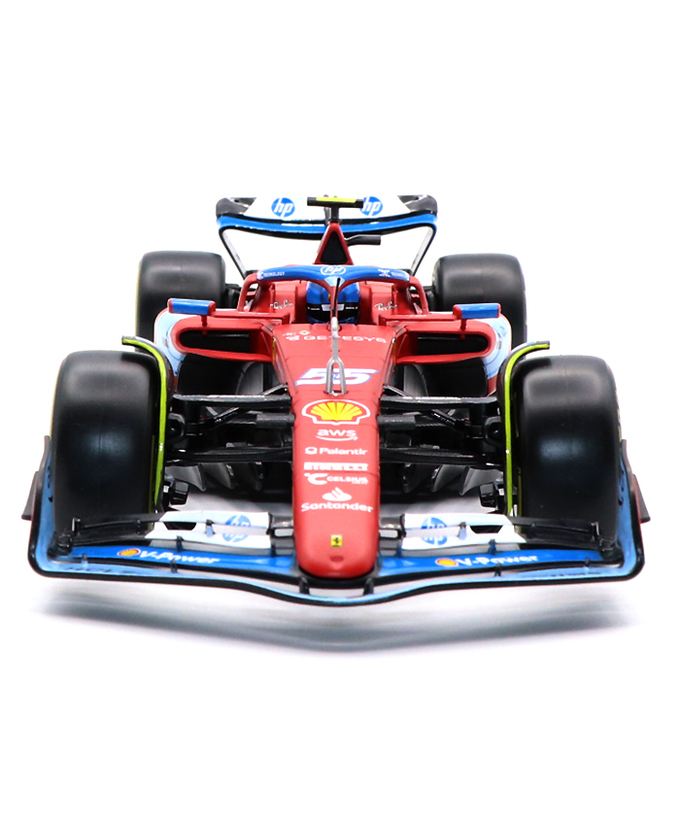 ブラゴ 1/18スケール フェラーリ SF24 カルロス・サインツ 2024年 マイアミGP /24f1m拡大画像