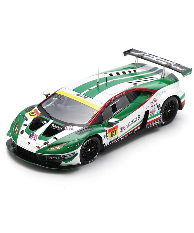 スパーク 1/43スケール METALIVE S ランボルギーニ GT3 JLOC NO.87 松浦孝亮 / 坂口夏月 スーパーGT 2024年 GT300拡大画像