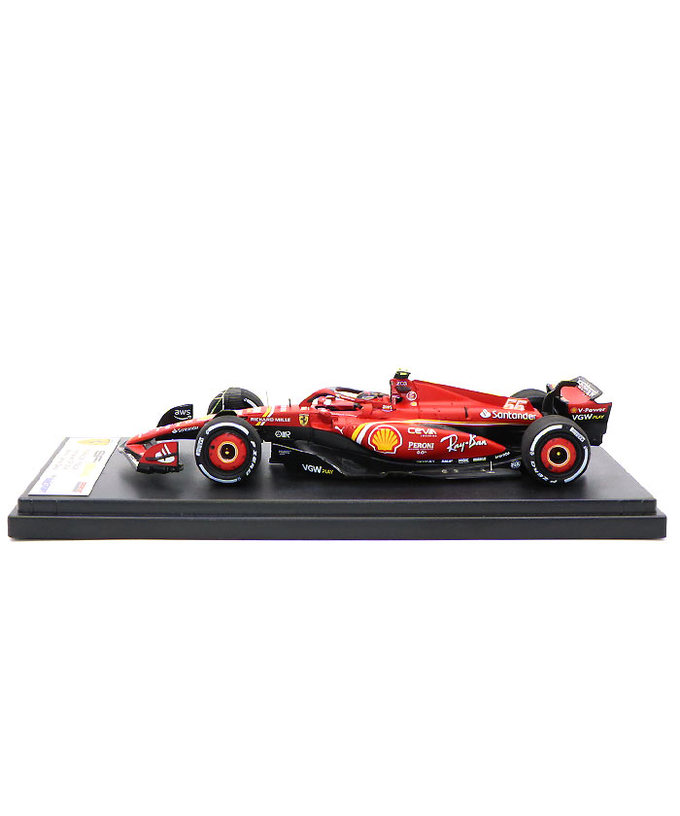 ルックスマート 1/43スケール フェラーリ SF24 カルロス・サインツ 2024年 オーストラリアGP 優勝 /24f1m拡大画像