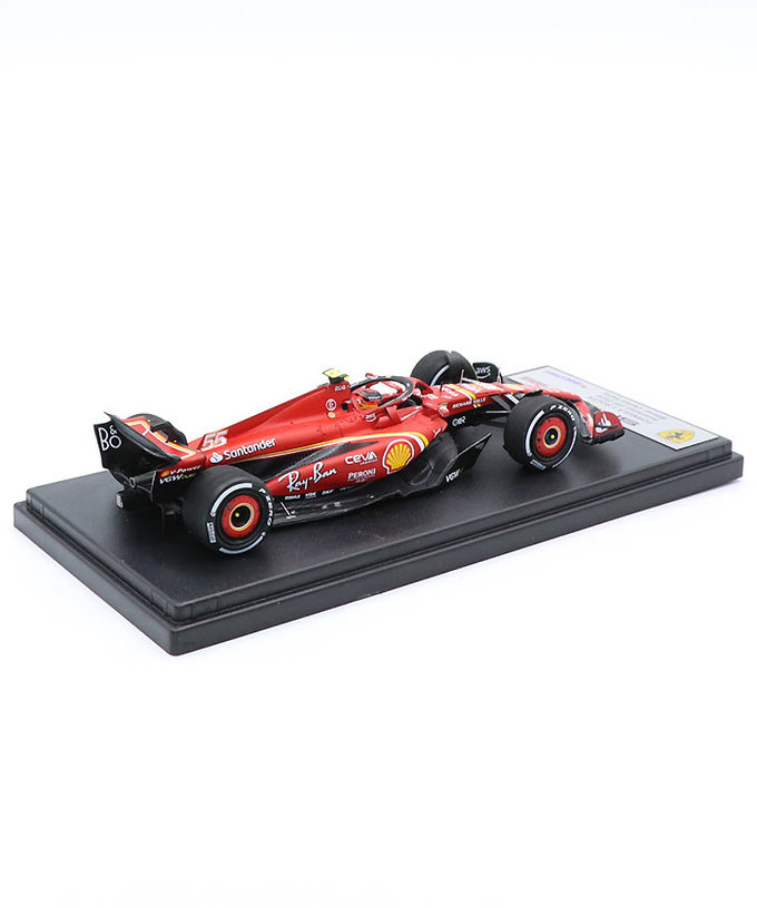 ルックスマート 1/43スケール フェラーリ SF24 カルロス・サインツ 2024年 オーストラリアGP 優勝 /24f1m拡大画像