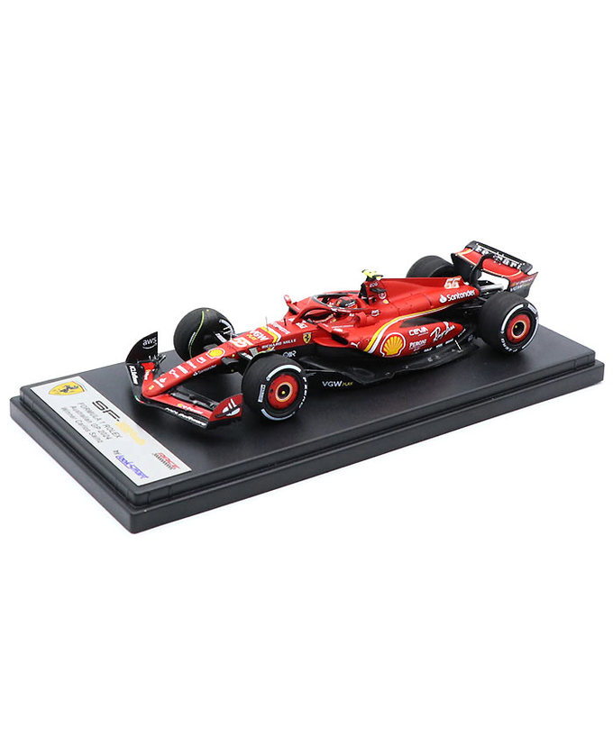 ルックスマート 1/43スケール フェラーリ SF24 カルロス・サインツ 2024年 オーストラリアGP 優勝 /24f1m拡大画像