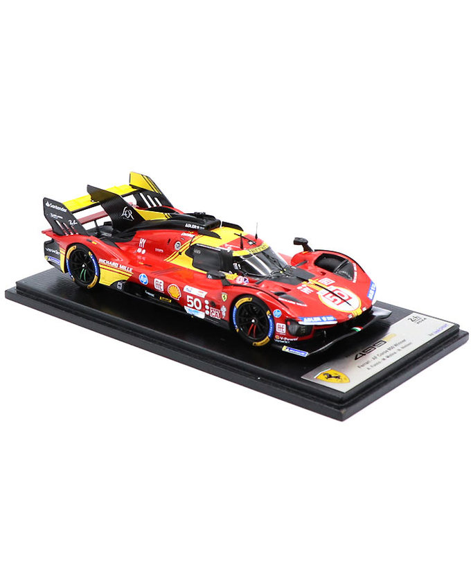 ルックスマート 1/43スケール フェラーリ 499P AF Corse NO.50 2024年 ル・マン24時間レース 優勝拡大画像