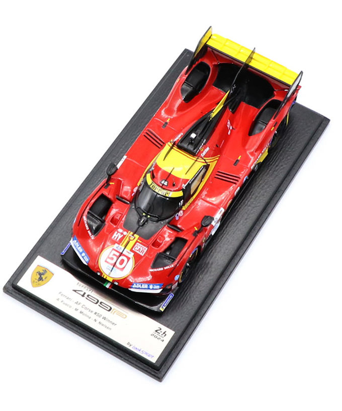 ルックスマート 1/43スケール フェラーリ 499P AF Corse NO.50 2024年 ル・マン24時間レース 優勝拡大画像