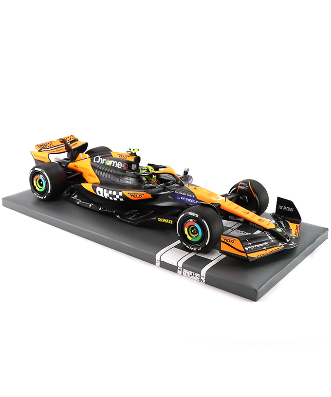 ミニチャンプス 1/18スケール マクラーレン F1 チーム MCL38 ランド・ノリス 2024年 マイアミGP 優勝 /24f1m拡大画像