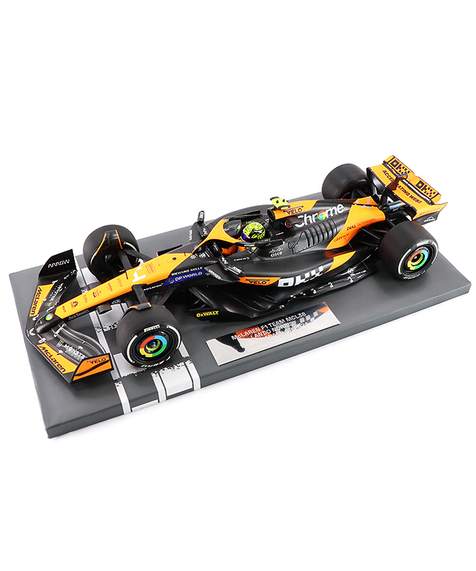 ミニチャンプス 1/18スケール マクラーレン F1 チーム MCL38 ランド・ノリス 2024年 マイアミGP 優勝 /24f1m拡大画像