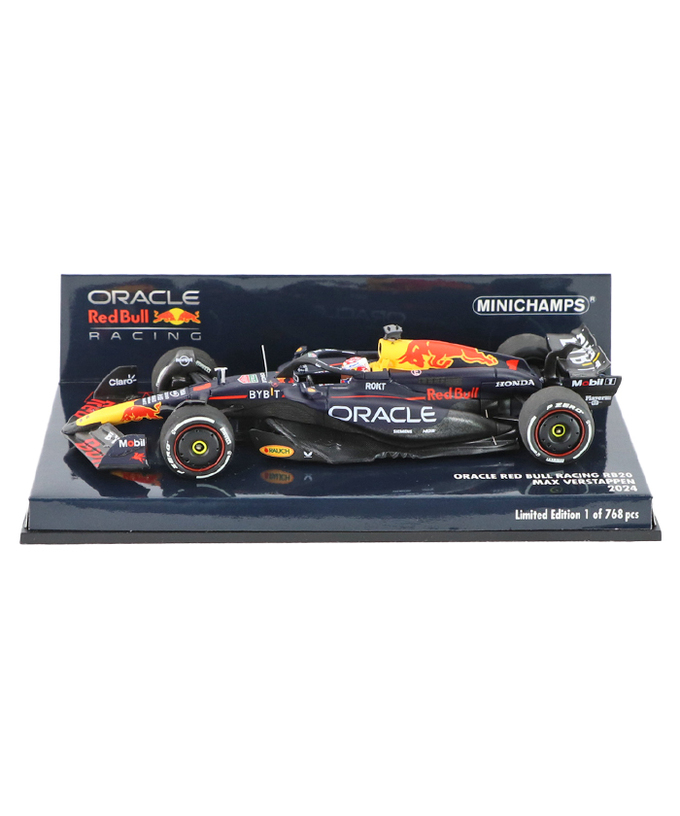 ミニチャンプス 1/43スケール オラクル レッドブル レーシング ホンダ RB20 マックス・フェルスタッペン 2024年 /24f1m拡大画像