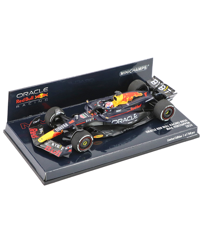 ミニチャンプス 1/43スケール オラクル レッドブル レーシング ホンダ RB20 マックス・フェルスタッペン 2024年 /24f1m拡大画像