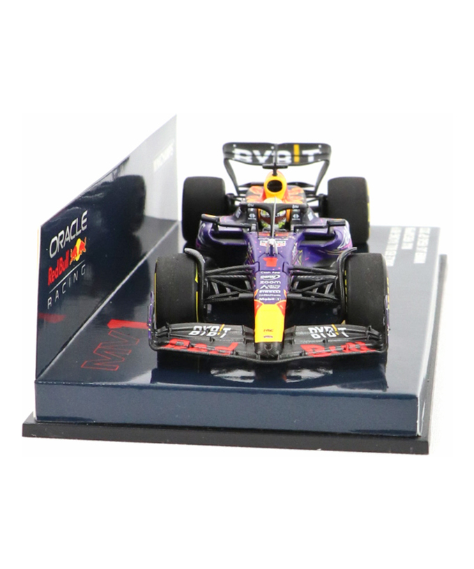 ミニチャンプス 1/43スケール オラクル レッドブル レーシング ホンダ RB19 マックス・フェルスタッペン 2023年 ラスベガスGP 優勝拡大画像