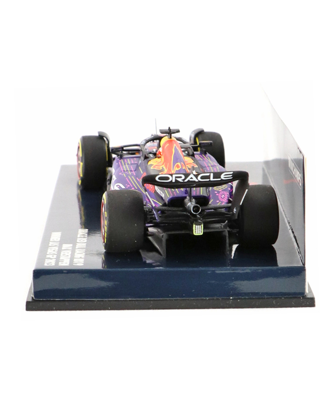 ミニチャンプス 1/43スケール オラクル レッドブル レーシング ホンダ RB19 マックス・フェルスタッペン 2023年 ラスベガスGP 優勝拡大画像