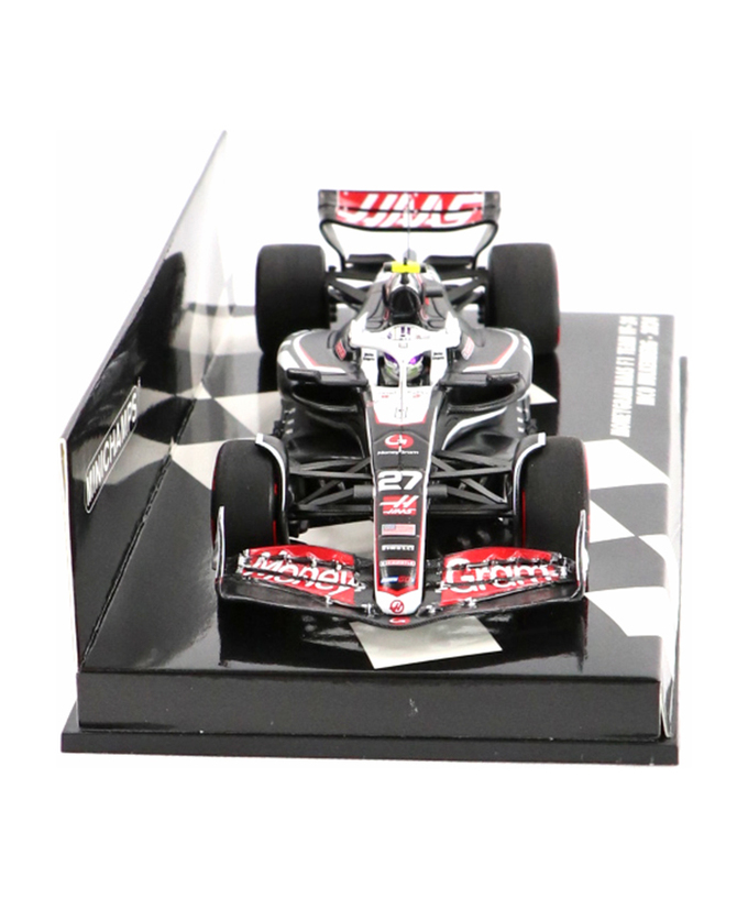 ミニチャンプス 1/43スケール マネーグラム ハース F1 チーム VF-24 ニコ・ヒュルケンベルグ 2024年 /24f1m拡大画像