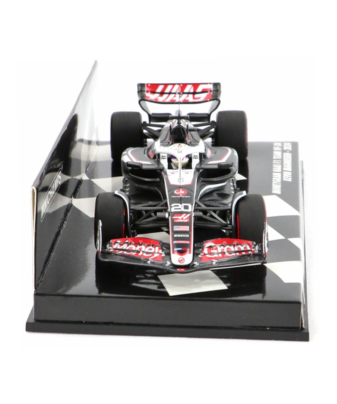 ミニチャンプス 1/43スケール マネーグラム ハース F1 チーム VF-24 ケビン・マグヌッセン 2024年 /24f1m拡大画像