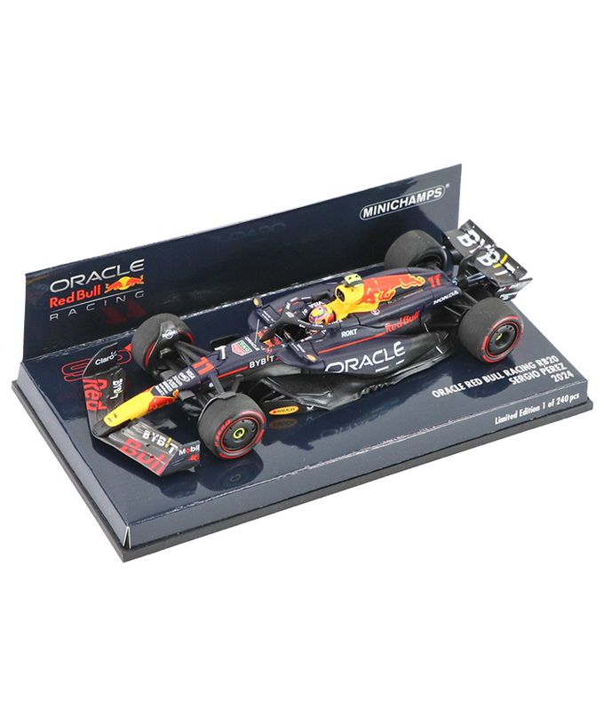 ミニチャンプス 1/43スケール オラクル レッドブル レーシング ホンダ RB20 セルジオ・ペレス 2024年 /24f1m拡大画像