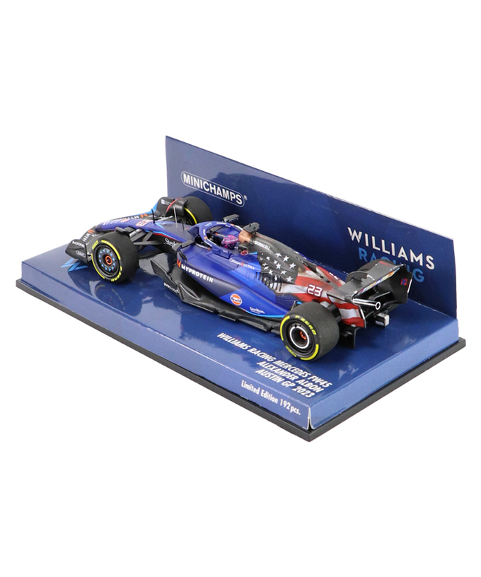 ミニチャンプス 1/43スケール ウィリアムズ レーシング FW45 アレクサンダー・アルボン 2023年 オースティンGP拡大画像