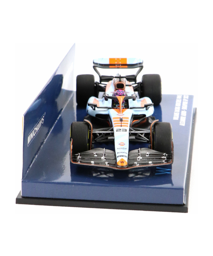 ミニチャンプス 1/43スケール ウィリアムズ レーシング FW45 アレクサンダー・アルボン 2023年 シンガポールGP拡大画像