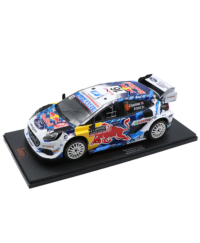 イクソ 1/18スケール フォード PUMA Rally1 NO.16 A.Fourmaux/A.Coria 2024年モンテカルロ ラリー拡大画像