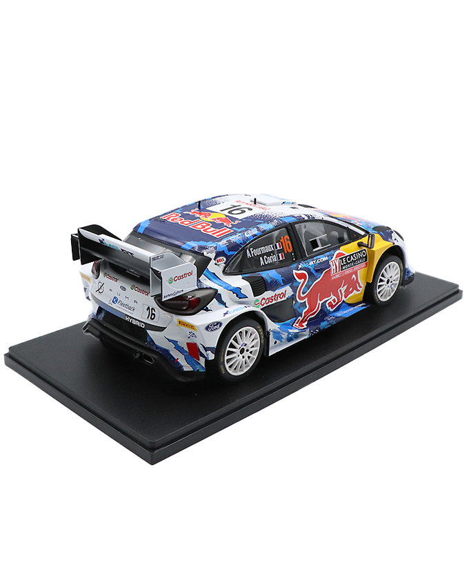 イクソ 1/18スケール フォード PUMA Rally1 NO.16 A.Fourmaux/A.Coria 2024年モンテカルロ ラリー拡大画像