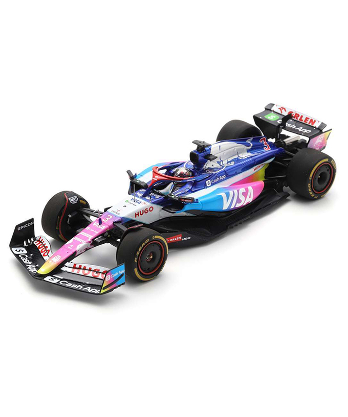 スパーク 1/43スケール VISA CASH APP RB F1 ホンダ VCARB 01 ダニエル・リカルド 2024年 マイアミGP /24f1m拡大画像