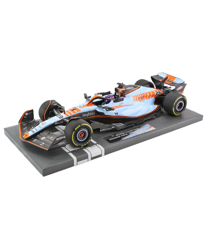 ミニチャンプス 1/18スケール ウィリアムズ レーシング FW45 アレクサンダー・アルボン 2023年 シンガポールGP拡大画像